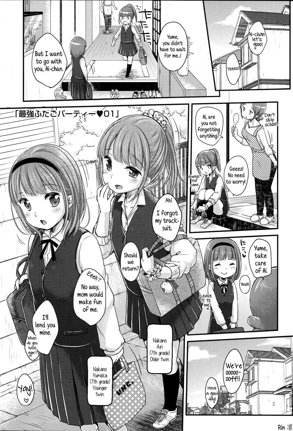 Hentai Manga Comic-The strongest Twin Party-Chapter 1-1